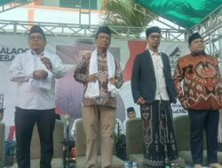 Kampanye di Ponpes Darut Tauhid Bangil Pasuruan, Mahfud Diteriaki ‘Omon-Omon’