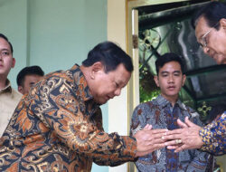 Prabowo-Gibran Sowan ke Sri Sultan Hamengku Buwono X di Yogyakarta