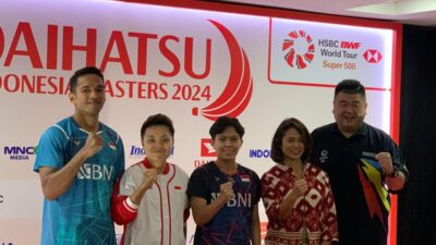 278 Pebulutangkis Dunia Ambil Bagian di Indonesia Masters 2024