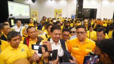 Airlangga Hartarto Targetkan Jawa Barat Sumbang 25 Kursi DPR RI Untuk Partai Golkar