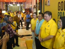 Airlangga Hartarto Targetkan Partai Golkar Sumsel Rebut 4 Kursi DPR RI
