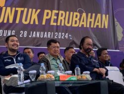Surya Paloh dan Jusuf Kalla Turun Gunung Kampanye AMIN di Bandung