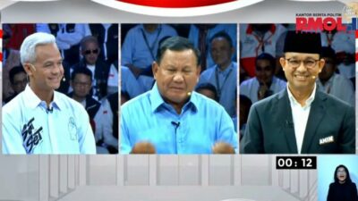 Puspoll: AMIN Tersingkir, Prabowo-Gibran Vs Ganjar-Mahfud di Putaran Dua Pilpres 2024