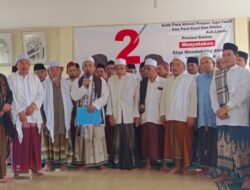 Ulama dan Pimpinan Ponpes Salafiyah Tajul Falah Banten Dukung Prabowo-Gibran