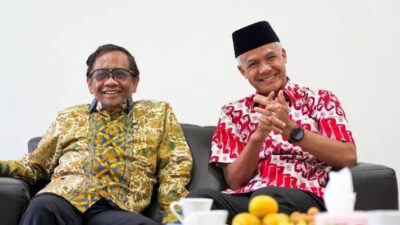 Survei IPE: Elektabilitas Ganjar-Mahfud di Atas Prabowo-Gibran