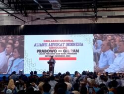 Penuhi Balai Kartini, Ribuan Aliansi Advokat Indonesia Dukung Prabowo-Gibran