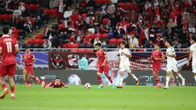 Timnas Indonesia Takluk 1-3 Dari Irak di Penyisihan Grup Piala Asia 2023