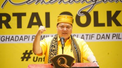Airlangga Hartarto: Kita Tunjukkan Partai Golkar Kuasai Kalimantan Barat