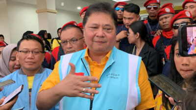 Airlangga Hartarto: Kemenangan Partai Golkar di Jawa Barat Sudah Tembus 50 Persen
