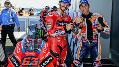 Francesco Bagnaia Tak Gentar Peningkatan Pesat Marc Marquez di Ducati