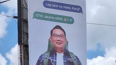 Semua Komentari Balihonya, Ridwan Kamil Lagi Cek Ombak Menuju Pilgub DKI Jakarta
