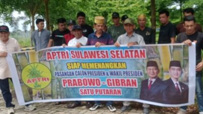 Petani Tebu Sulsel Harap Prabowo-Gibran Dapat Kembalikan Kejayaan Gula