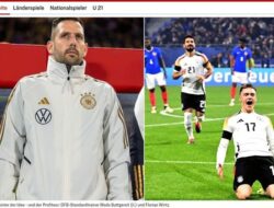 Bukan Toni Kroos atau Florian Wirtz, Ini Otak di Balik Gol 7 Detik Timnas Jerman Saat Hajar Prancis 2-0