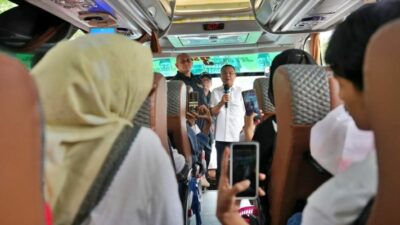Digagas Prabowo, 50 Bus ‘Pulang Basamo 2024’ Berangkatkan 2.500 Pemudik ke Sumbar