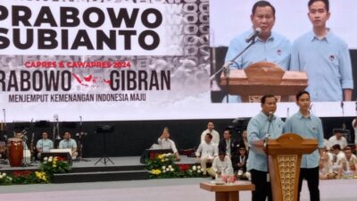 Kantongi 96 Juta Suara, Prabowo-Gibran Ditetapkan Jadi Pemenang Pilpres 2024