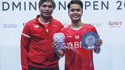 Ini Daftar 11 Wakil Pebulutangkis Indonesia di Singapore Open 2024