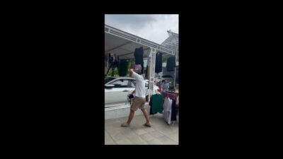 Viral! Pria Tua Pengemudi Mobil Mewah Curi Bra di Perumahan Elit Bintaro