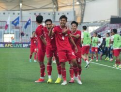 Ukir Sejarah! Sundulan Komang Teguh Bawa Timnas Indonesia U23 Gebuk Australia 1-0