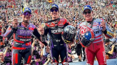 Menang dan Cetak Sejarah di COTA, Maverick Vinales Sesumbar Bisa Juara MotoGP 2024