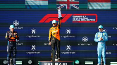 Lando Norris Asapi Max Verstappen di F1 GP Miami 2024, Kebangkitan McLaren?