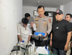 Digerebek Polda Kepri, Ternyata Apartemen di Batam Ini Jadi Pabrik Sabu Cair Jaringan Nasional