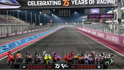 Rayakan Hari Jadi ke-75 Tahun, MotoGP Rilis Desain Livery Retro di Silverstone, Inggris