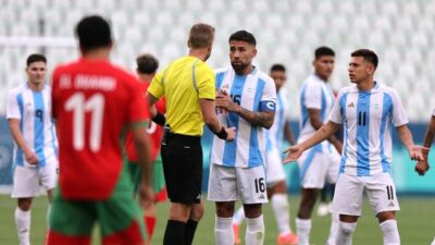 Diwarnai Kerusuhan dan Kontroversi, Argentina Kalah 2-1 Dari Maroko di Olimpiade Paris 2024