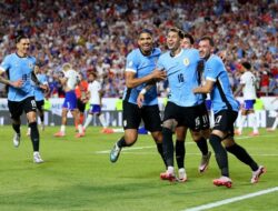 Gol Tunggal Mathias Olivera Singkirkan AS Dan Loloskan Uruguay ke Perempat Final Copa America 2024