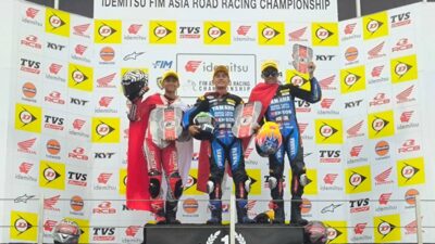 Para Pembalap Indonesia Borong Juara ARRC 2024 Mandalika Kelas AP250