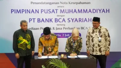 Muhammadiyah dan BCA Syariah Teken Nota Kesepakatan: Tingkatkan Taraf Hidup Orang Banyak