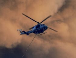 Helikopter di Bali Jatuh karena Baling-baling Terlilit Tali Layangan