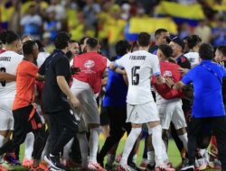Kerusuhan Pecah Usai Kolombia Singkirkan Uruguay 1-0 di Semifinal Copa America 2024