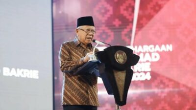 Wapres RI, KH Ma’ruf Amin: Achmad Bakrie Sosok Inspiratif dan Visioner Dalam Majukan Indonesia