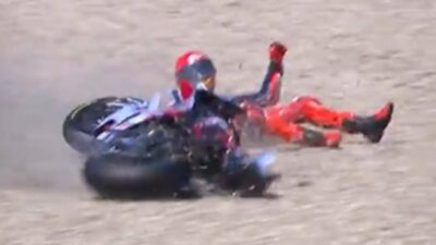 Marc Marquez Tak Peduli Dijuluki Raja Crash Meski Sudah Pindah Dari Honda ke Ducati
