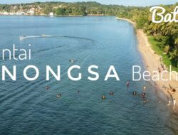 Menikmati Matahari Terbenam di Pasir Putih Pantai Nongsa Batam