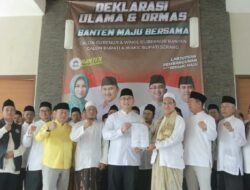 Airin Rachmi Diany dan Andika Hazrumy Banjir Dukungan Ulama Banten di Pilkada 2024