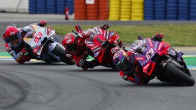 Usai Sprint Race MotoGP Aragon 2024, Jorge Martin Geser Francesco Bagnaia di Puncak