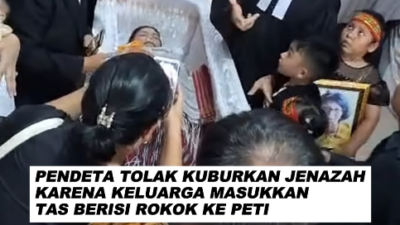 Viral! Pendeta HKBP Tolak Kuburkan Jenazah Karena Keluarga Masukkan Tas Ke Dalam Peti