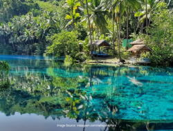 Paisu Pok, Danau Sebening Kaca Nan Indah di Banggai Kepulauan