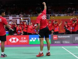 Para Pebulutangkis Indonesia Menangis Usai Kalahkan China dan Juara Piala Suhandinata 2024