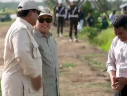 Haji Isam Dampingi Prabowo Sambangi Program Cetak Sawah 1 Juta Hektare di Merauke