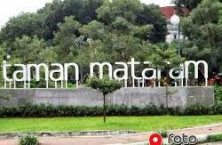 Wah! Ada Sosok Kosmonaut Rusia Yuri Gagarin di Taman Mataram Kebayoran Baru