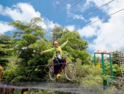 Menikmati Sejumlah Wahana Seru di Amanah Borneo Park Banjarbaru