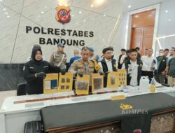 Parah! Polisi Temukan Narkoba Jenis Kokain Dalam Kemasan Biskuit di Kota Bandung