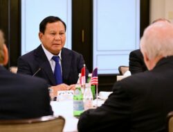Direktur CIA William J Burns Sambangi Prabowo di Washington DC, Gelar Pertemuan Tertutup