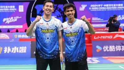 Jonatan Christie dan Sabar/Reza Melaju ke Final China Masters 2024