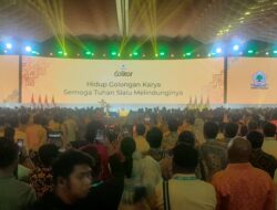 Ribuan Anggota Fraksi Partai Golkar se-Indonesia Berkumpul di Jakarta