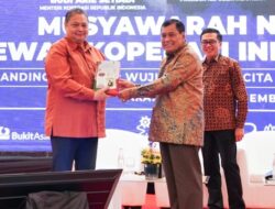 Nurdin Halid Terpilih Lagi Secara Aklamasi Jadi Ketua Umum di Munas Dekopin
