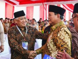 Perjalanan Persahabatan Din Syamsuddin dan Prabowo Subianto