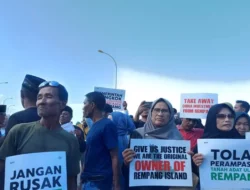 Jadi Tersangka Bentrok dengan PT MEG, Warga Rempang Mengadu ke Kompolnas